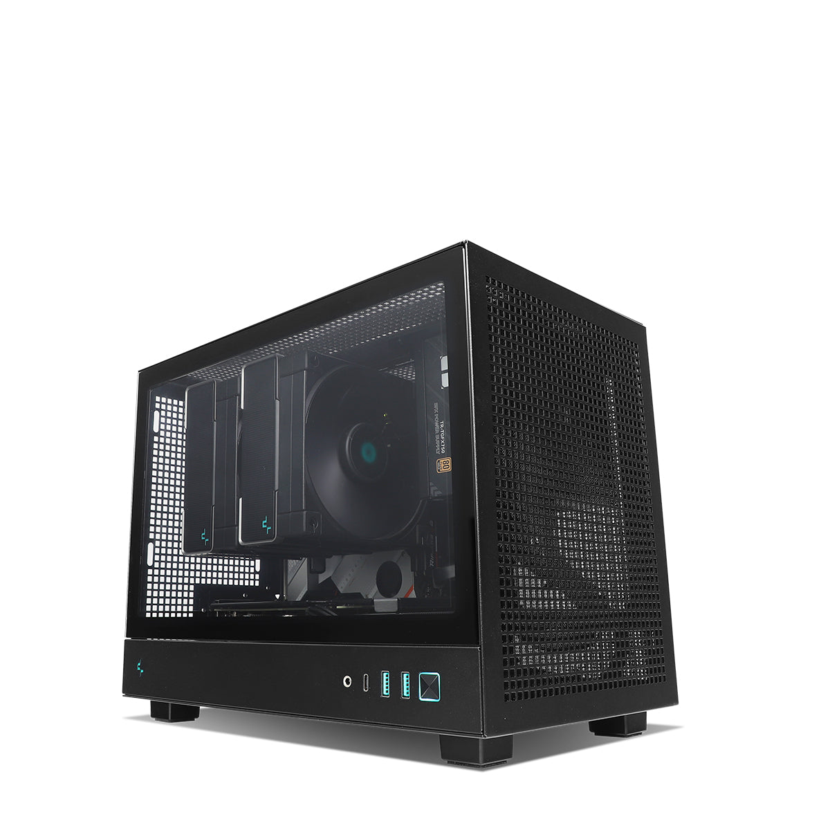 BunkerBox RTX 4060 Ti Ryzen 5 7500F Gaming PC - BLACK