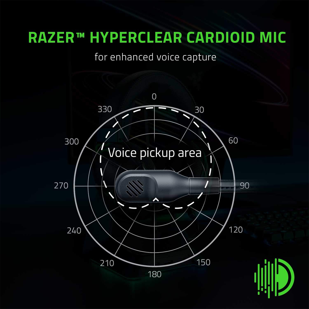 Razer BlackShark X v2 USB Wired Gaming Headset - Black