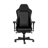 Noblechairs HERO Series Real Leather Gaming Chair - Black