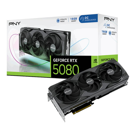 PNY GeForce RTX 5080 OC 16GB Graphics Card