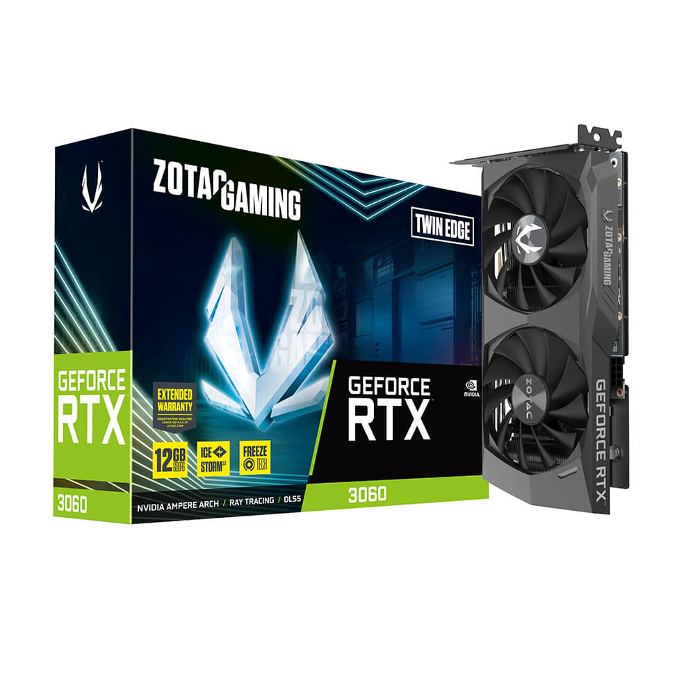 Zotac GeForce RTX 3060 Twin Edge 12GB Graphics Card