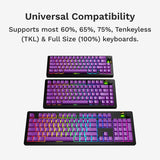 Glorious GPBT Basics Keycaps - Epic Purple