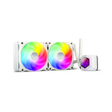 Silverstone PF240-ARGB V2 240mm RGB AIO Liquid Cooler - WHITE