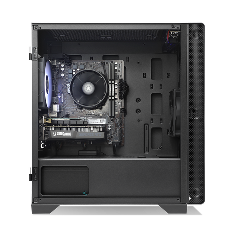 Arasaka RTX 3050 Ryzen 3 4100 Gaming PC - Black