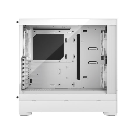 Fractal Design Pop Silent Mid Tower Case - White TG Clear Tint