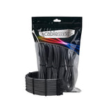 CableMod Pro ModMesh Sleeved 12VHPWR StealthSense Cable Extension Kit (Carbon, 16-pin to Triple 8-pin)