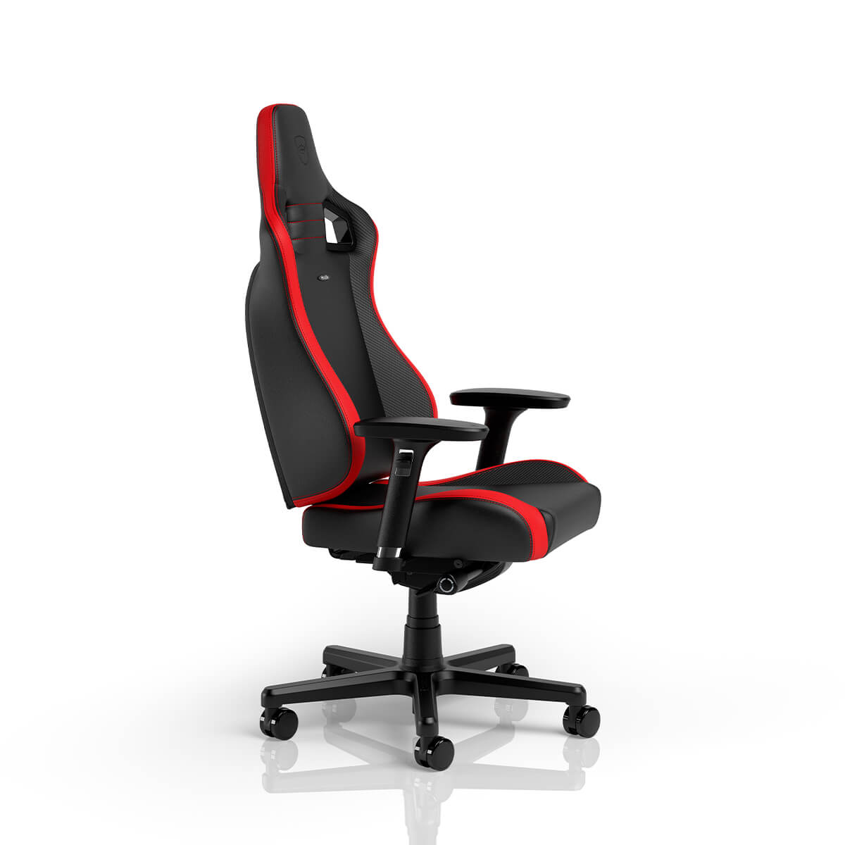 Noblechairs EPIC Series Compact Gaming Chair - Black/Carbon/Red