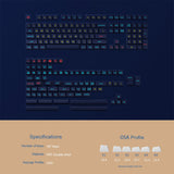 Akko Starry Sky OSA Profile PBT Keycap Set - 187 Keys