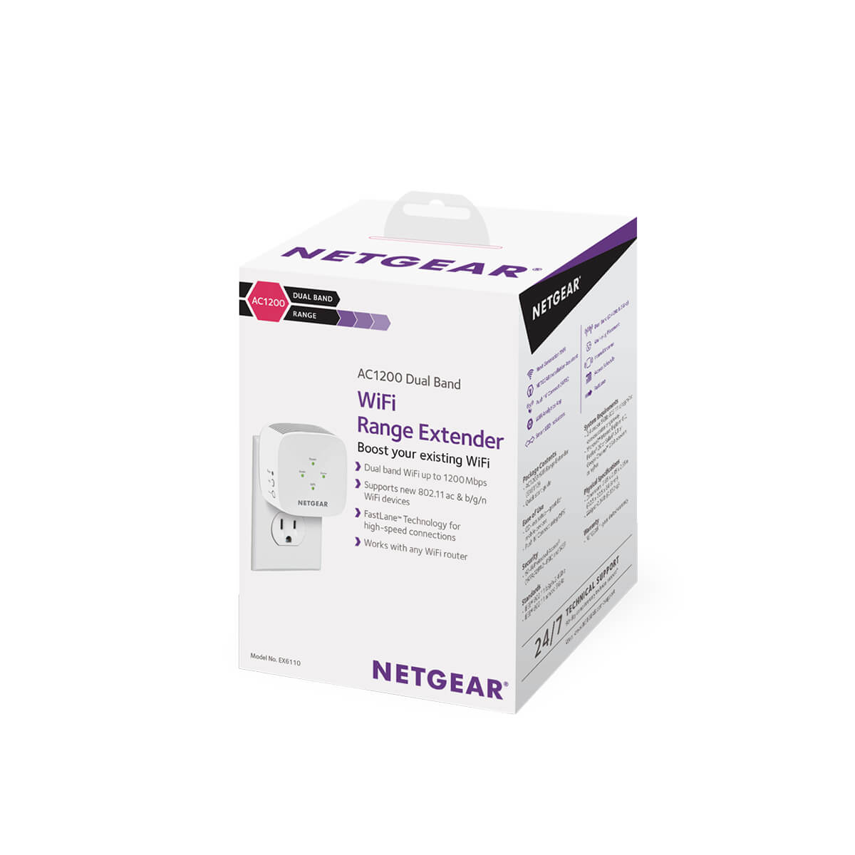 Netgear EX6110 AC1200 Wi-Fi Range Extender