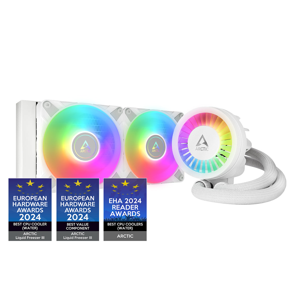 Arctic Liquid Freezer III 240 A-RGB AIO CPU Cooler - White