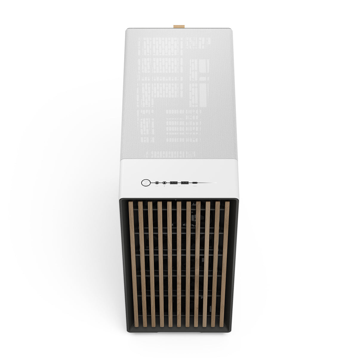 Fractal Design North XL RC Full Tower Case - Chalk White TG Clear