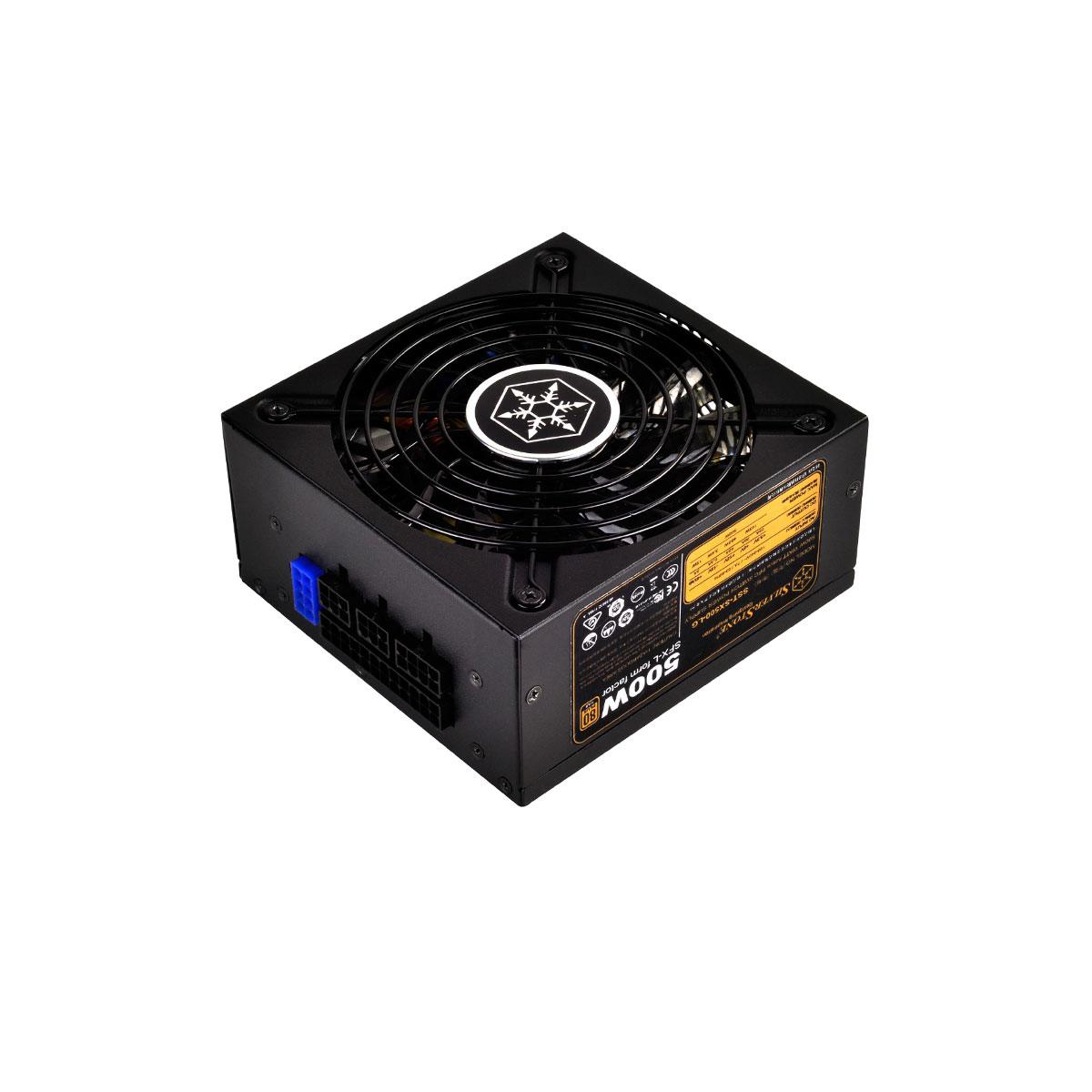 Silverstone SX500-LG 500W 80Plus Gold Fully Modular SFX Power Supply