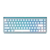 Akko RAY68-HE Blue & White 68% Wireless Hall-Effect Gaming Keyboard - AstroAim Switch