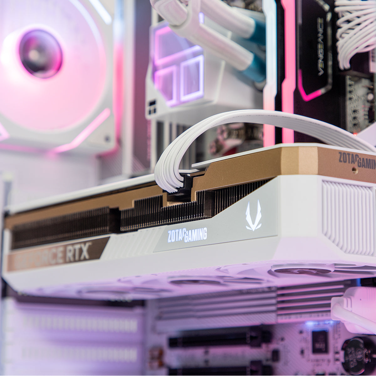 Meridian AMP RTX 5070 Ti Core Ultra 7 265KF Gaming PC - WHITE