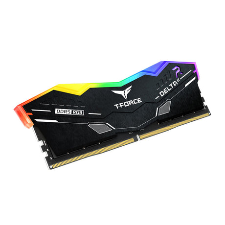 TeamGroup T-Force Delta Alpha RGB 32GB (2x16GB) DDR5-6000 CL38 Memory - Black