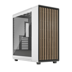 Fractal Design North XL Full Tower Case - Chalk White TG Clear