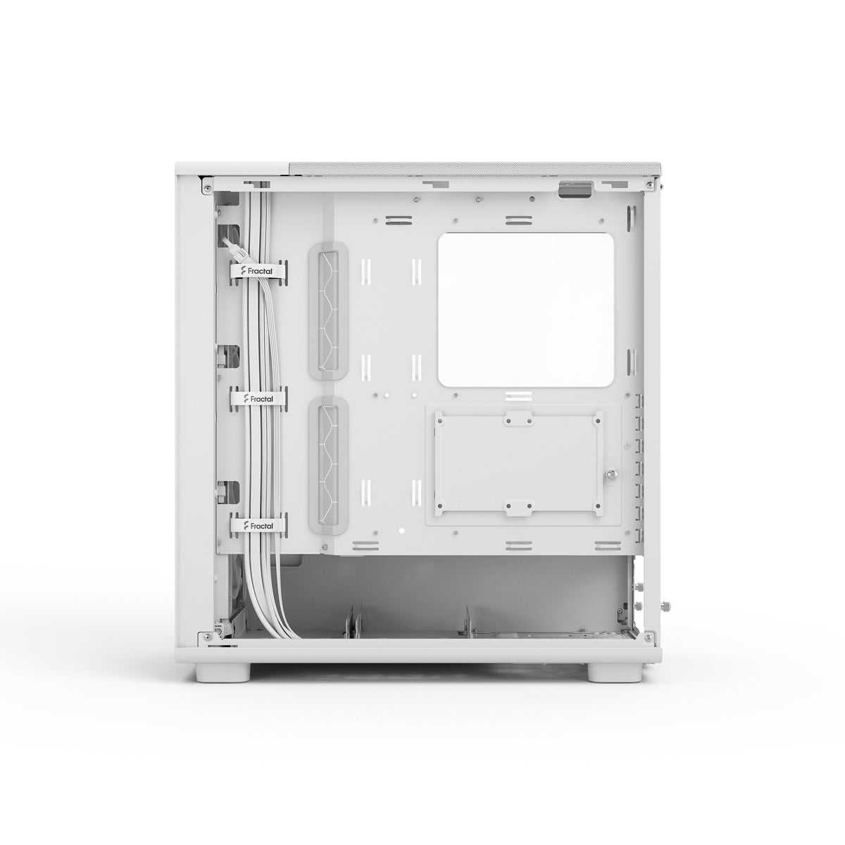 Fractal Design Epoch ATX Mid Tower Case - White TG Clear