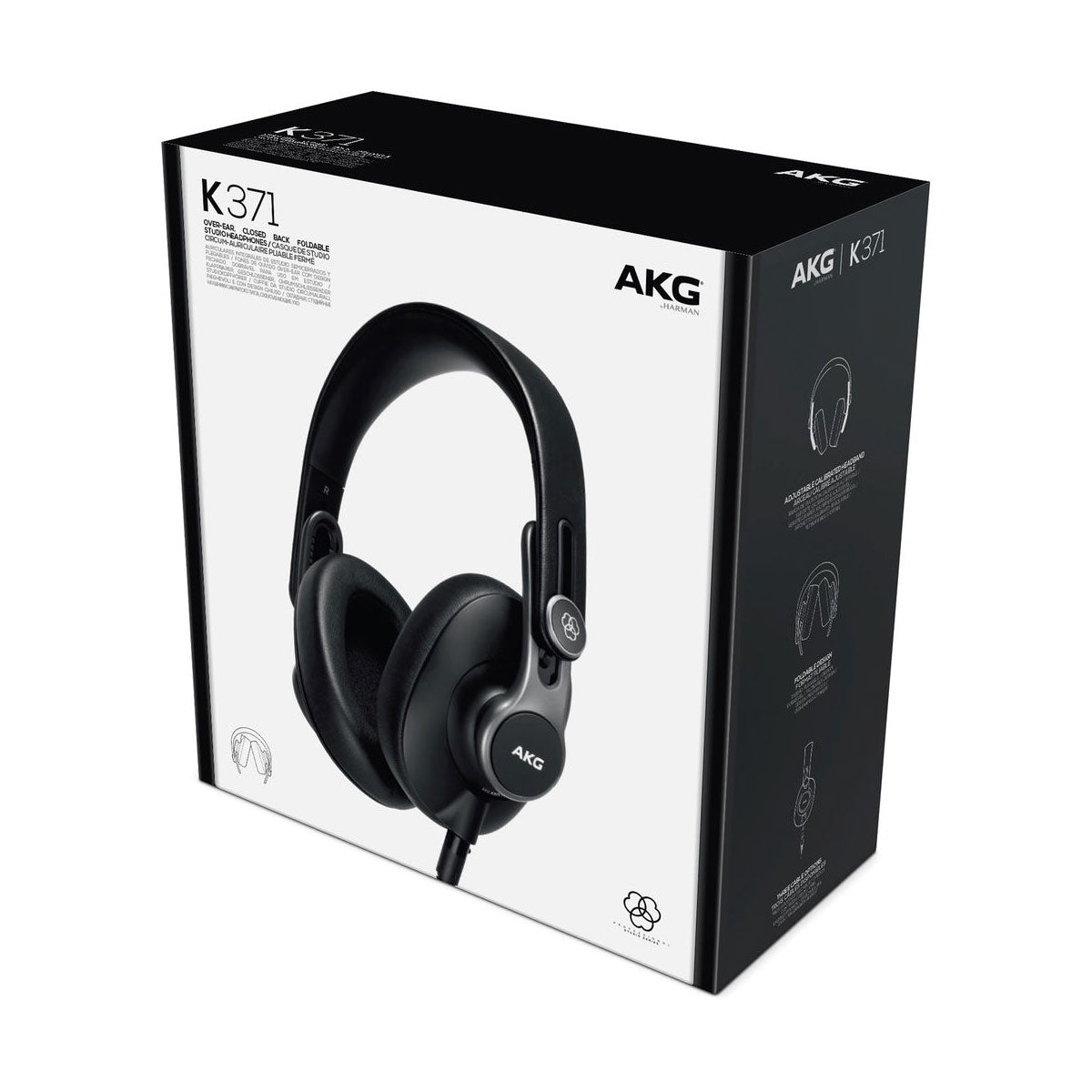 AKG K371 Over-Ear Pro Closed Headphone