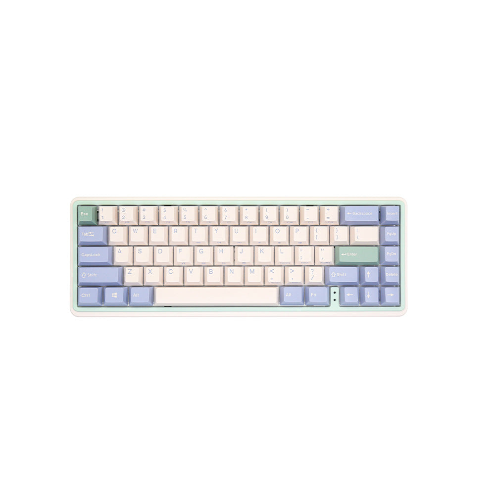 Varmilo Minilo VXB67 65% Wireless Keyboard White LED EC Rose V2 Switch