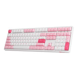 Akko 3108 V3 Prunus Lannesiana Full Size Mechanical Keyboard - Frost Pink Switch