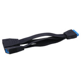 Internal USB 3.0 19Pin/20Pin Splitter Cable for Motherboard