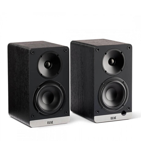 ELAC Debut ConneX DCB41 Active Speakers - Black Ash