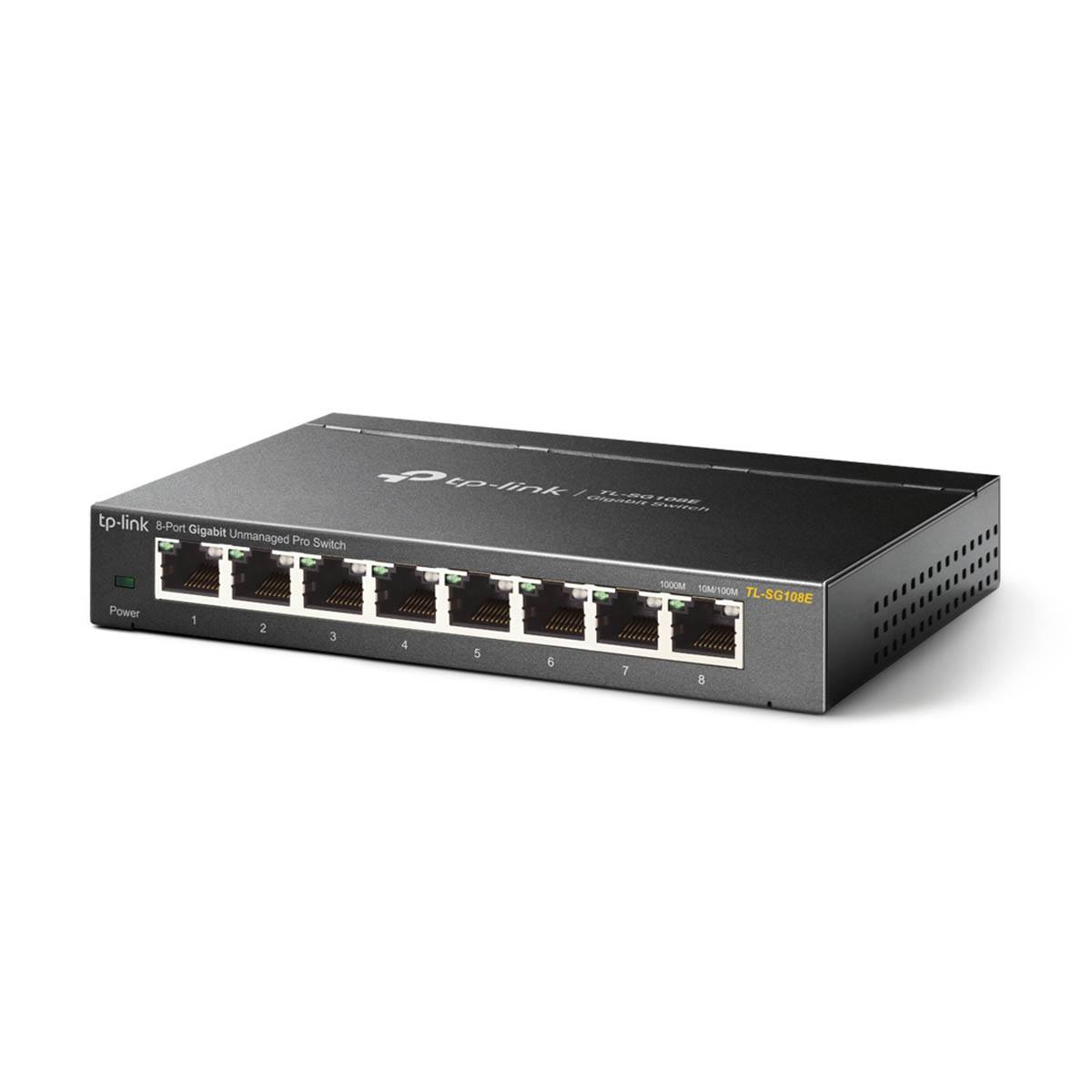 TP-Link TL-SG108E 8-Port Gigabit Easy Smart Switch