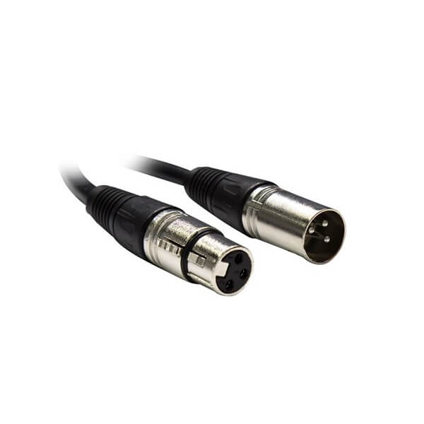 Dynamix XLR 3-Pin Male To Female Balanced Audio Cable - 2M