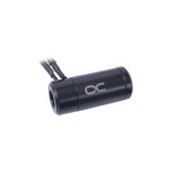 Alphacool ES Flow and Temperature Sensor G1/4 F-F - Black