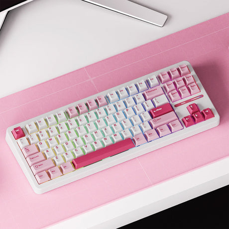 Akko Tac87 Prunus Lannesiana TKL RGB Wireless Mechanical Keyboard - Stellar Rose Switch