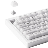 Akko 5075B Plus ASA 75% RGB Wireless Mechanical Keyboard Piano Pro Switch - White