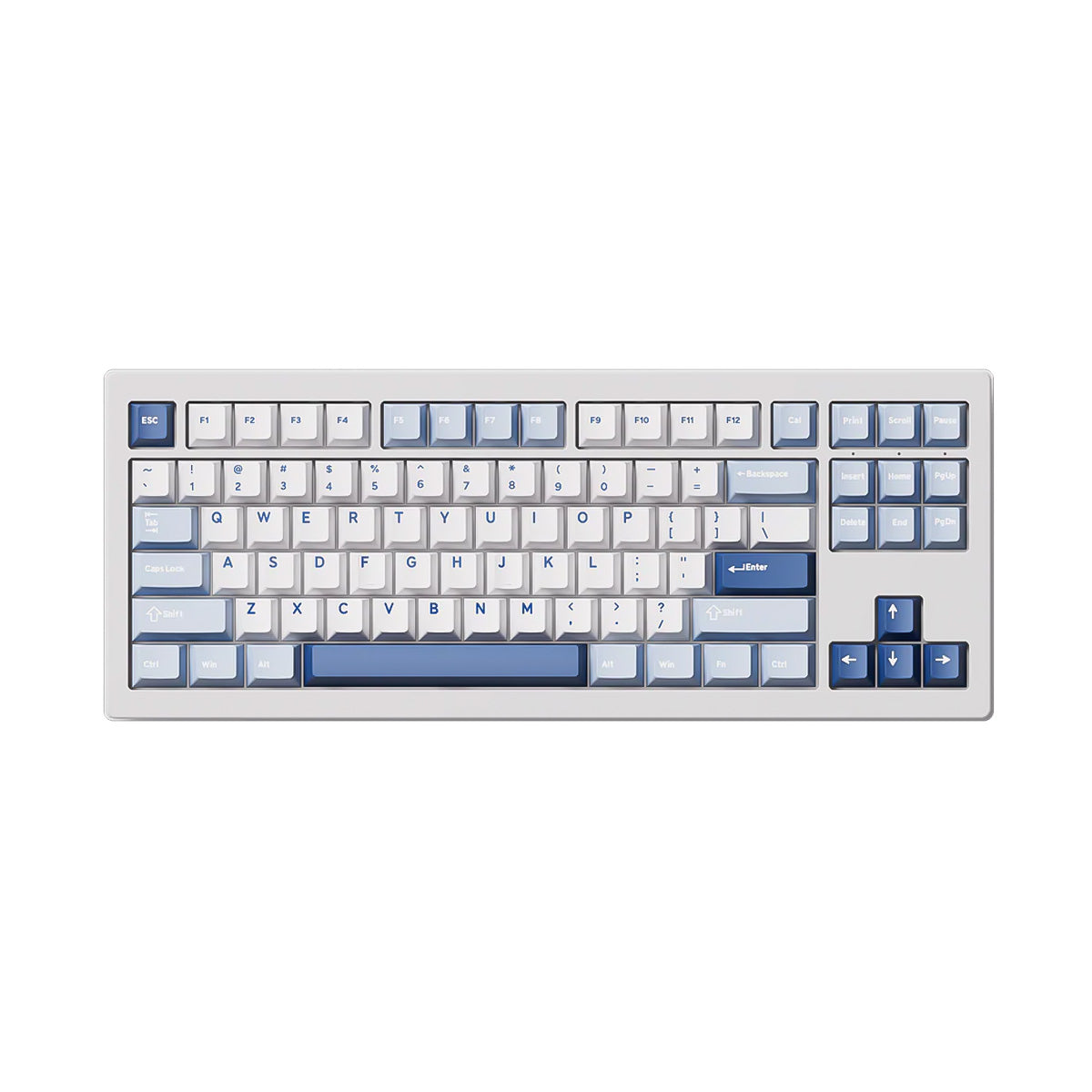 Akko 5087 V3 Glacier White TKL Wireless Mechanical Keyboard - Piano Switch
