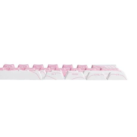 Wooting Dye-Sub PBT Magnetic Wave 61 Keys Keycap Set ANSI - Blossom Pink
