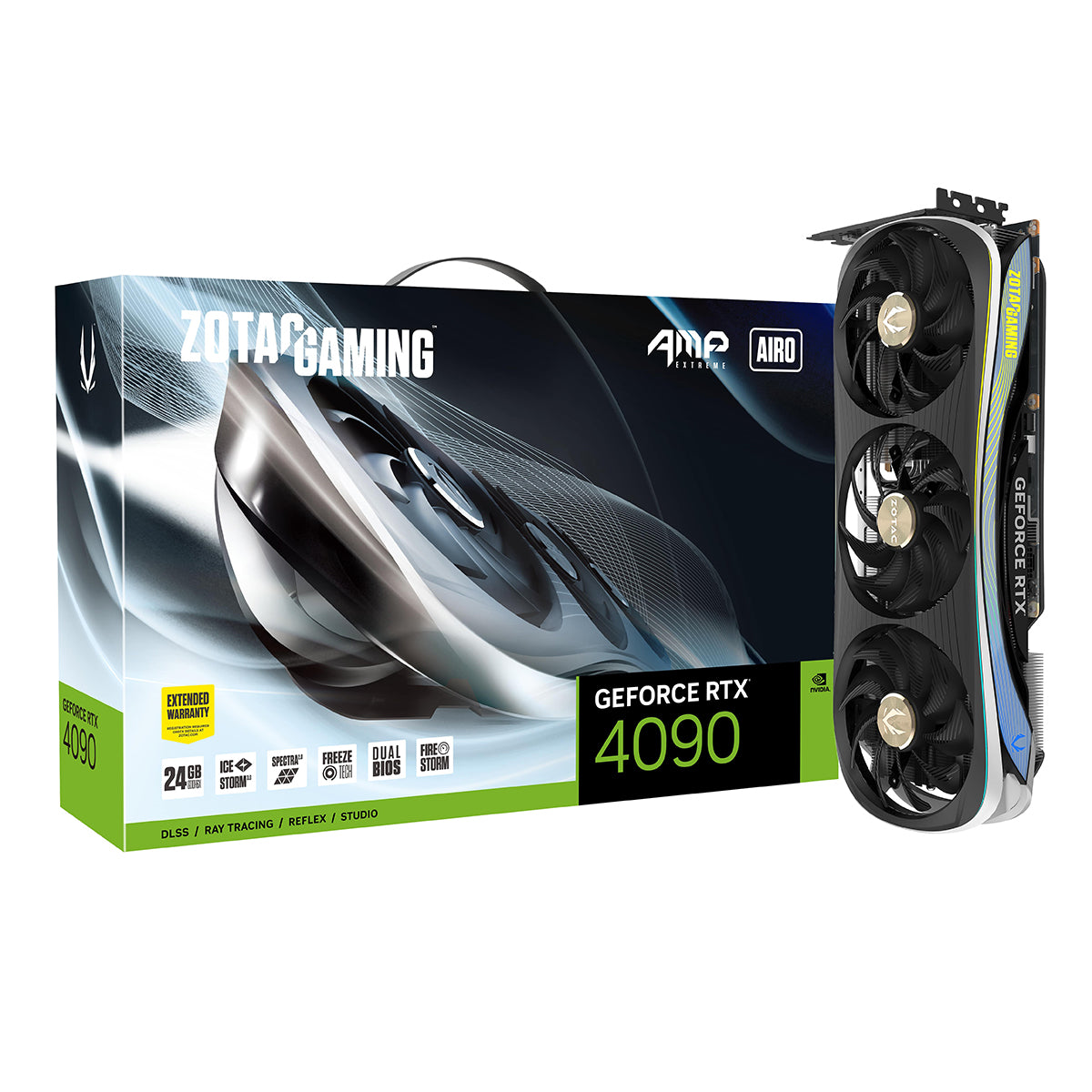 Zotac GeForce RTX 4090 AMP Extreme AIRO 24GB Graphics Card