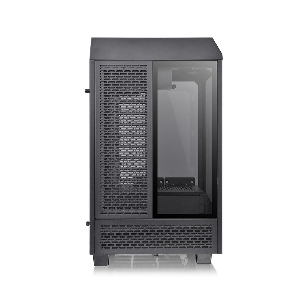 Thermaltake The Tower 100 Tempered Glass Mini Tower ITX Case- Black