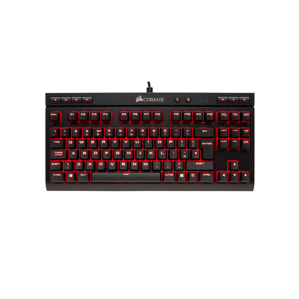 Corsair K63 Compact Mechanical Gaming Keyboard - Cherry MX Red