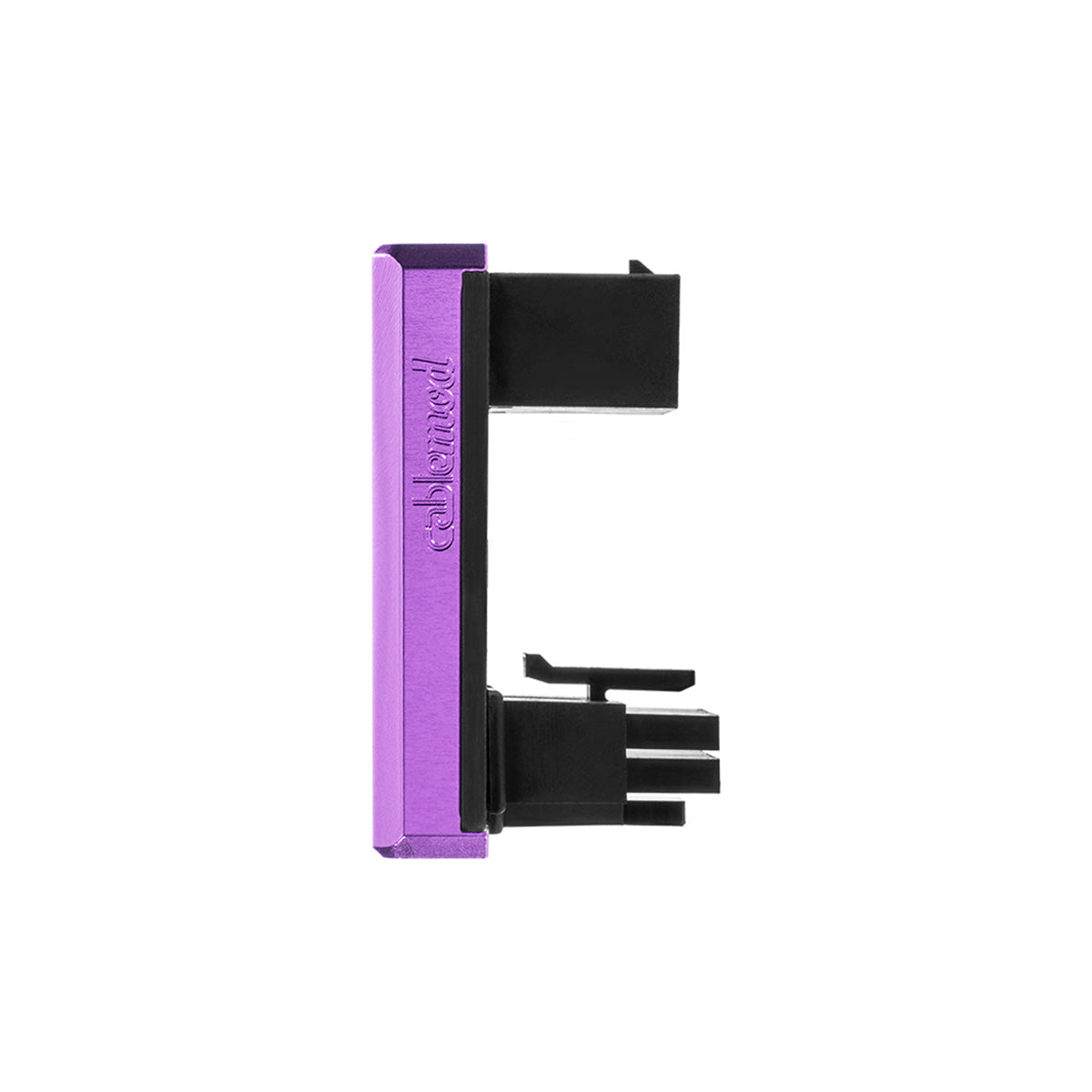 CableMod 12VHPWR 180 Degree Angled Adapter v1.1 - Variant B - Purple