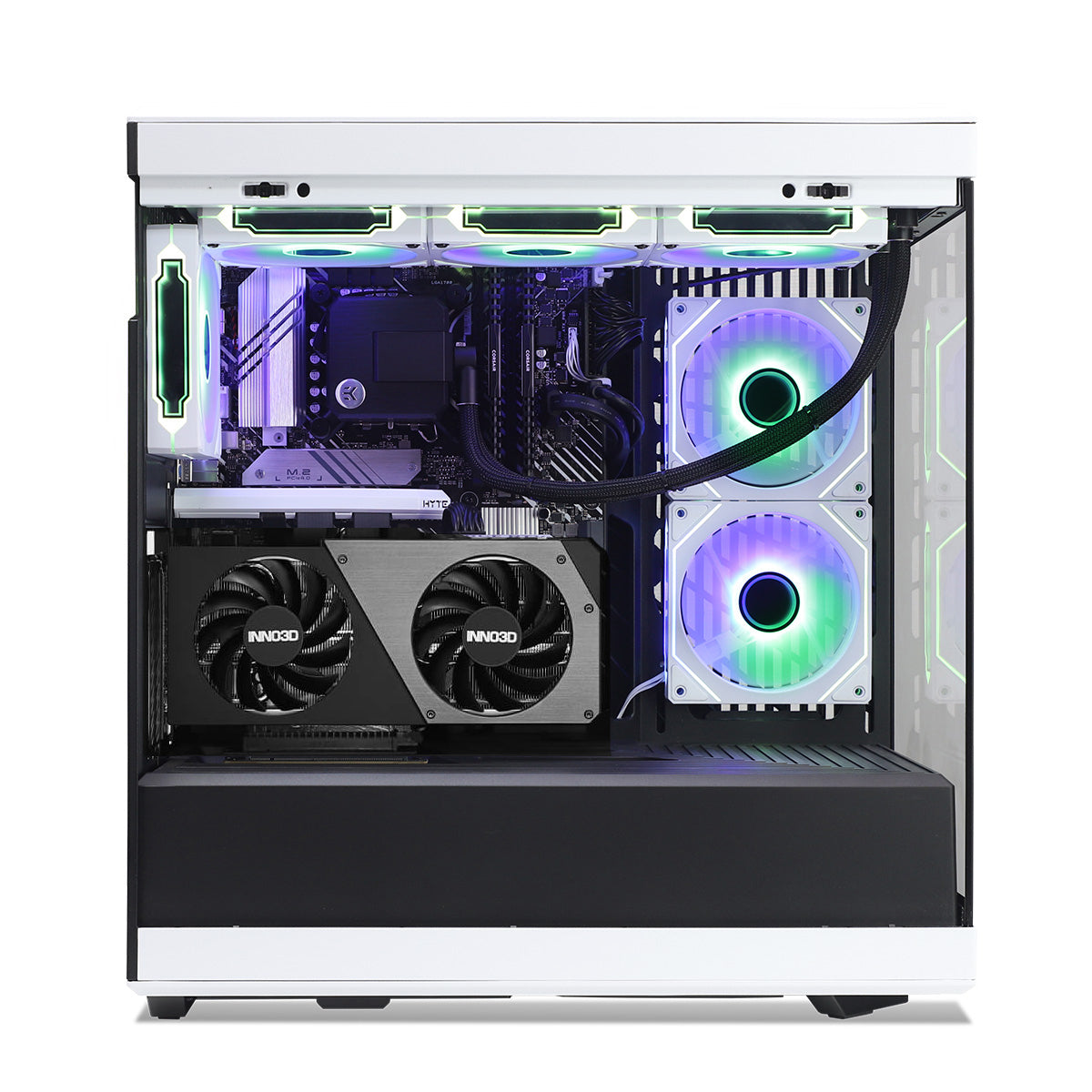 Empyreal SWIFT RTX 4070 Core i5-14400F Gaming PC - Mono