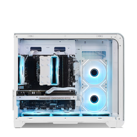 Singularity RTX 5060 Ti 8GB Ryzen 5 5600X EVO Gaming PC - WHITE