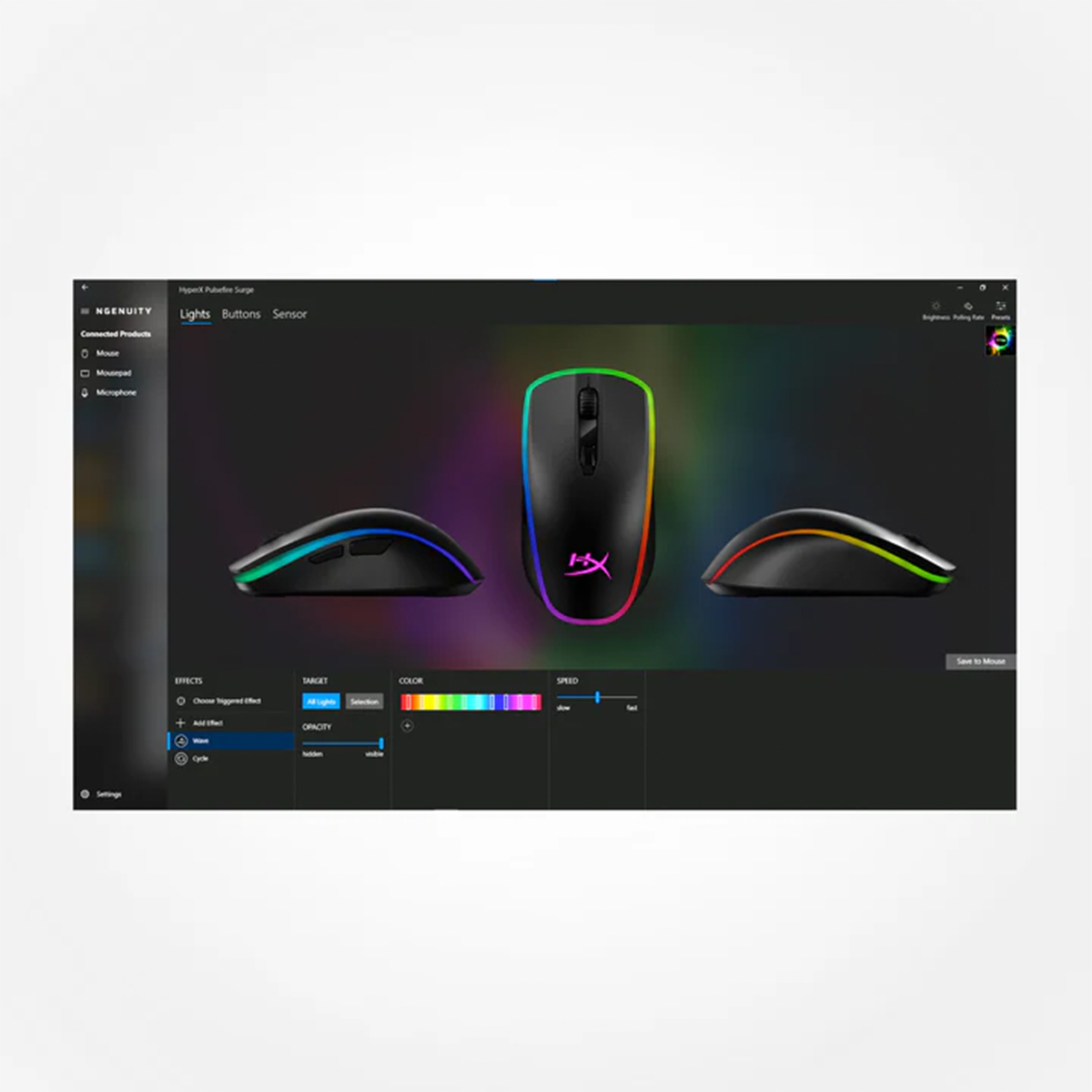 HyperX Pulsefire Surge RGB Gaming Mouse