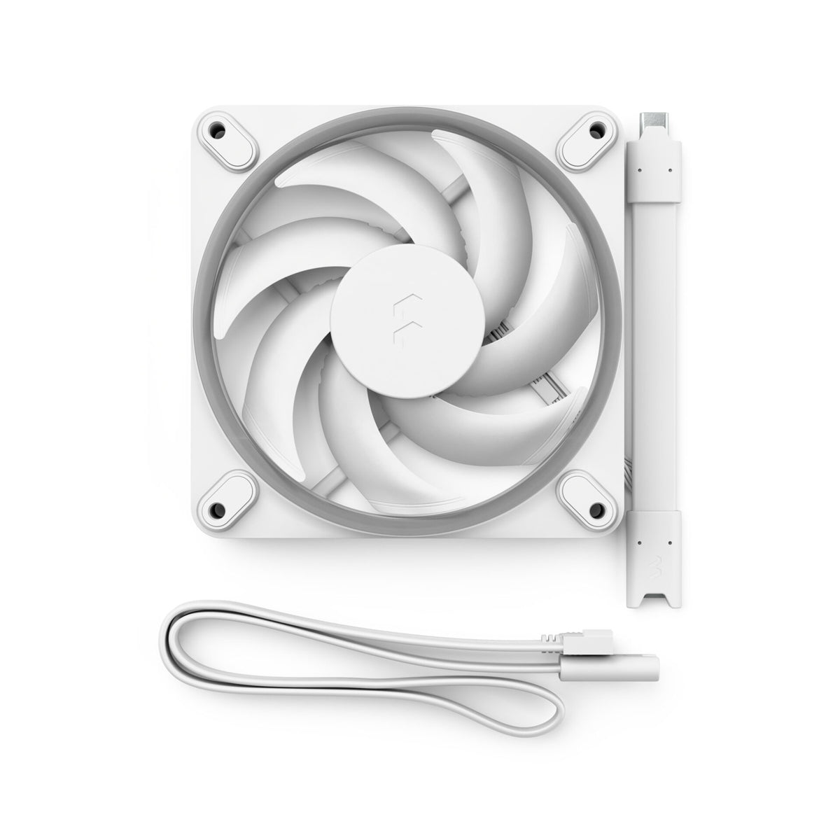 Fractal Design Momentum 12 RGB PWM 120mm Fan - White