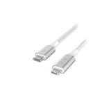 Belkin Smart LED USB-C to Lightning Cable - White