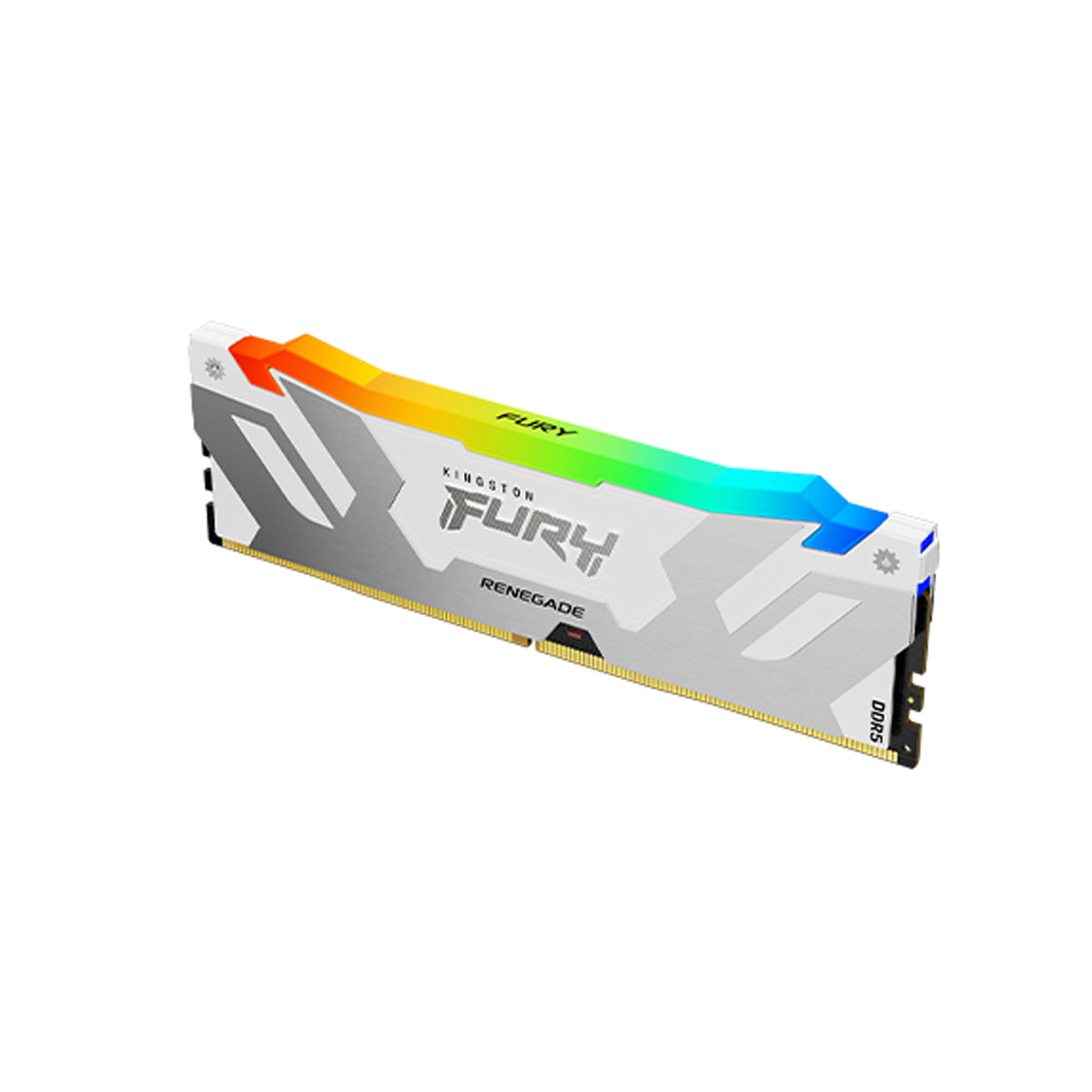 Kingston FURY Renegade RGB 32GB (2x16GB) DDR5-6400 CL32 Memory White (KF564C32RWAK2-32)