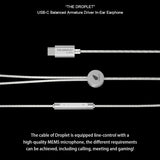 Moondrop The Droplet IEM Balanced Armature Driver In-Ear Headphones - USB-C