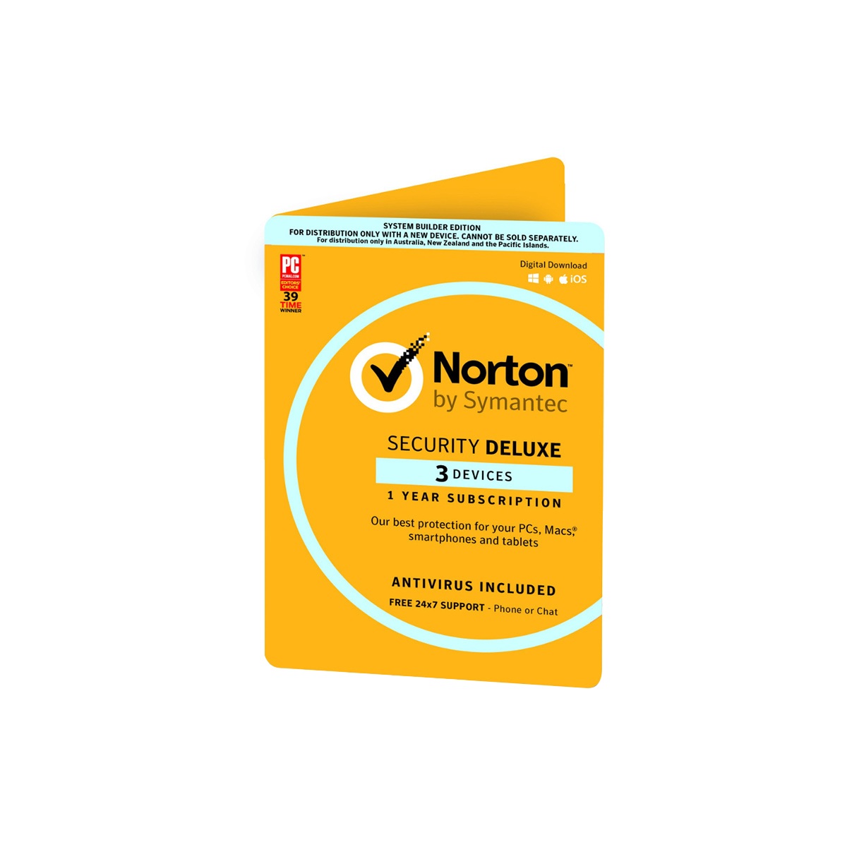 Symantec Norton Security Deluxe 3.0  3 Device  1Year (21368742)