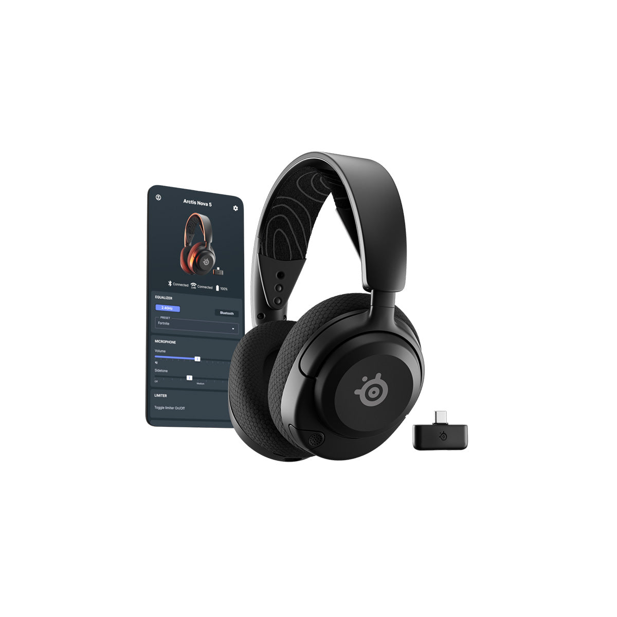 SteelSeries Arctis Nova 5 Wireless Headset Black – Computer Lounge