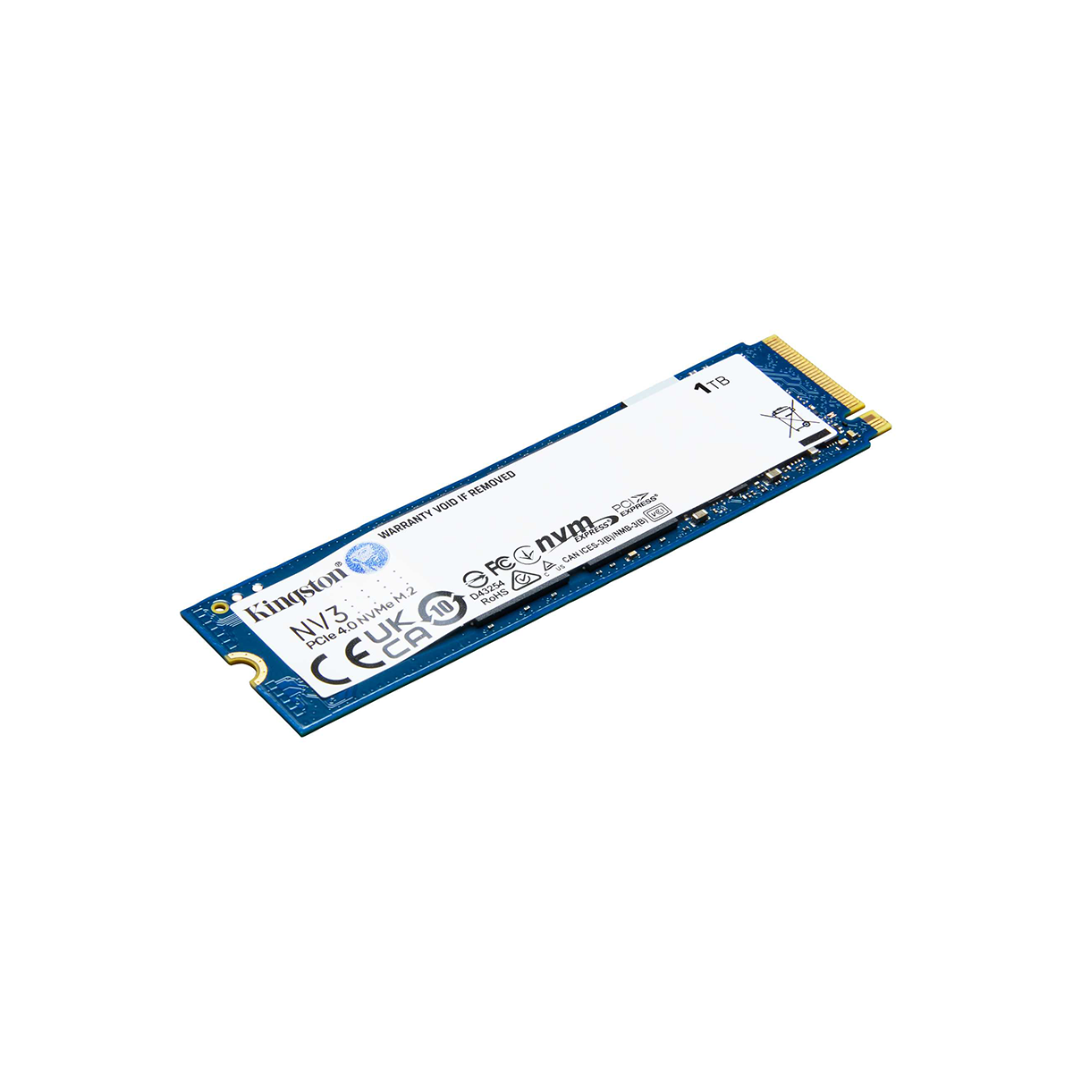 Kingston NV3 1TB PCIe Gen 4 NVMe M.2 SSD