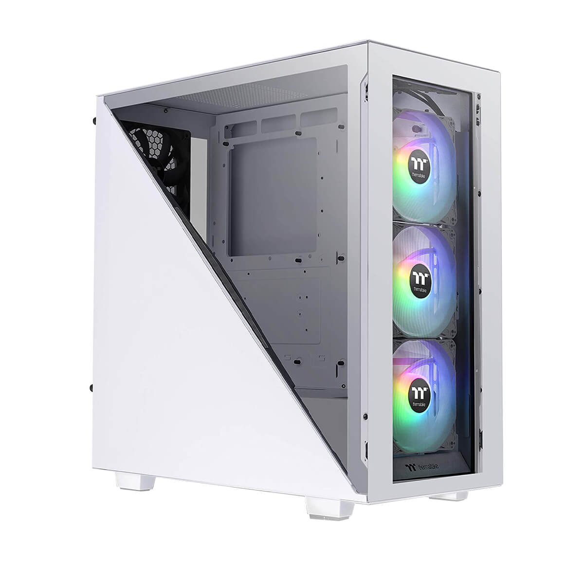 Thermaltake Divider 300 TG ARGB Tempered Glass Case - White