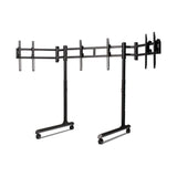Next Level Racing NLR-R010 Round Tube Free Standing Triple Monitor Stand