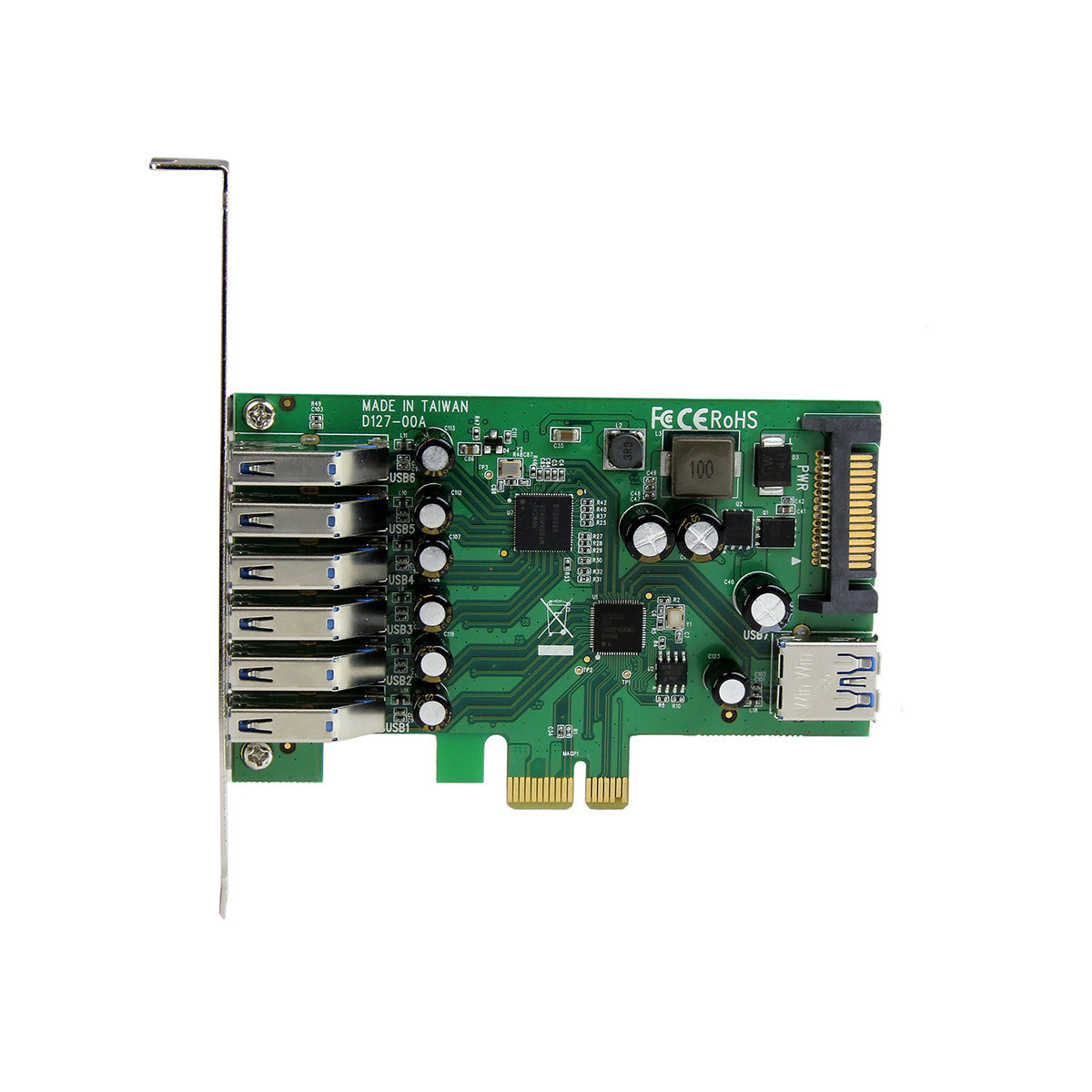 StarTech 7 Port PCI Express USB 3.0 Card